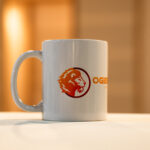 Kubek "Ogień Przebudzenia" - Pomarańczowy [330ml]